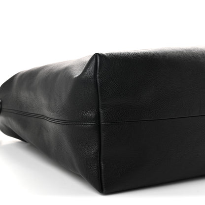 Gucci Pebbled Calfskin Large Icon Bit Hobo Black 9 of 11