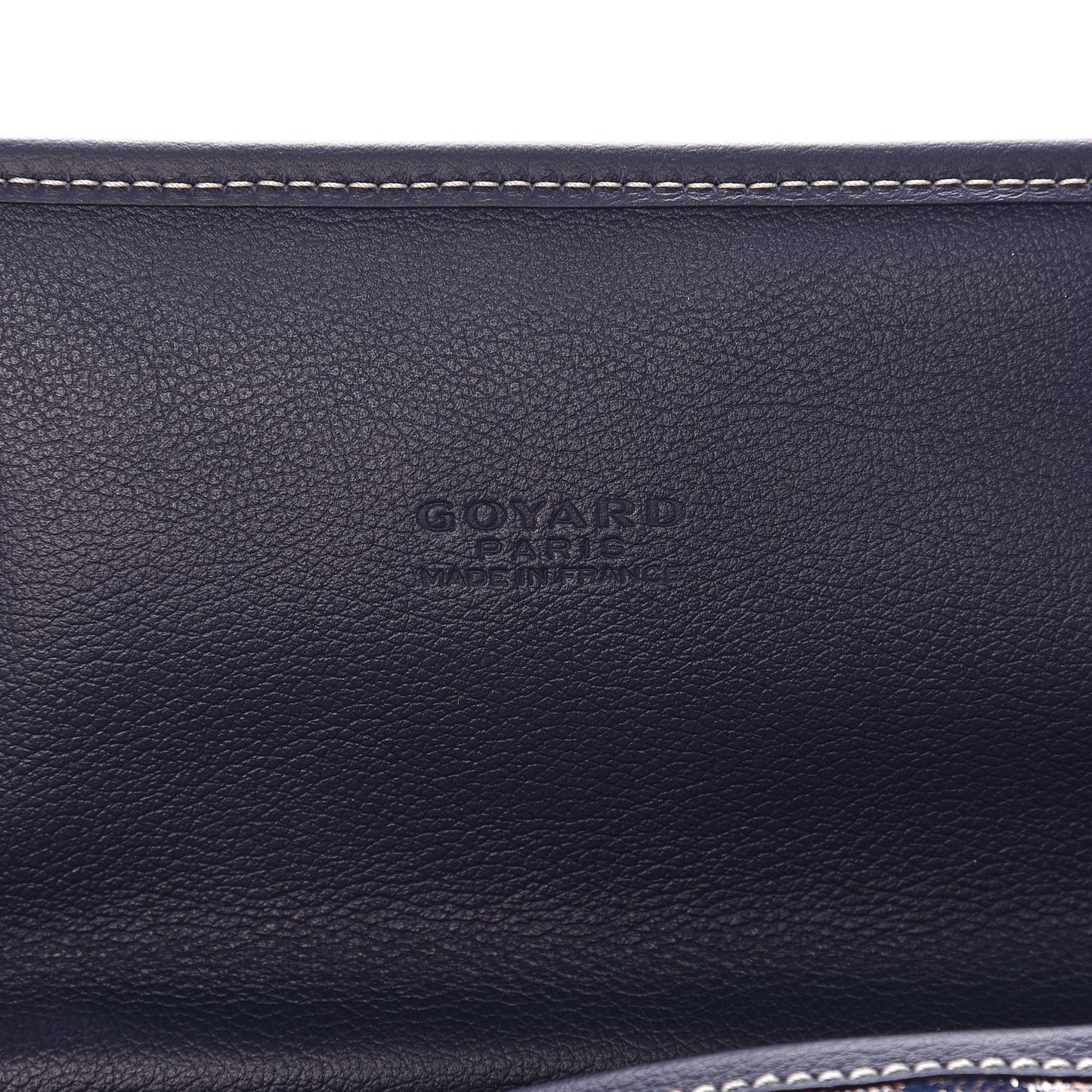 Goyardine Saint Leger Soft Briefcase Backpack Navy