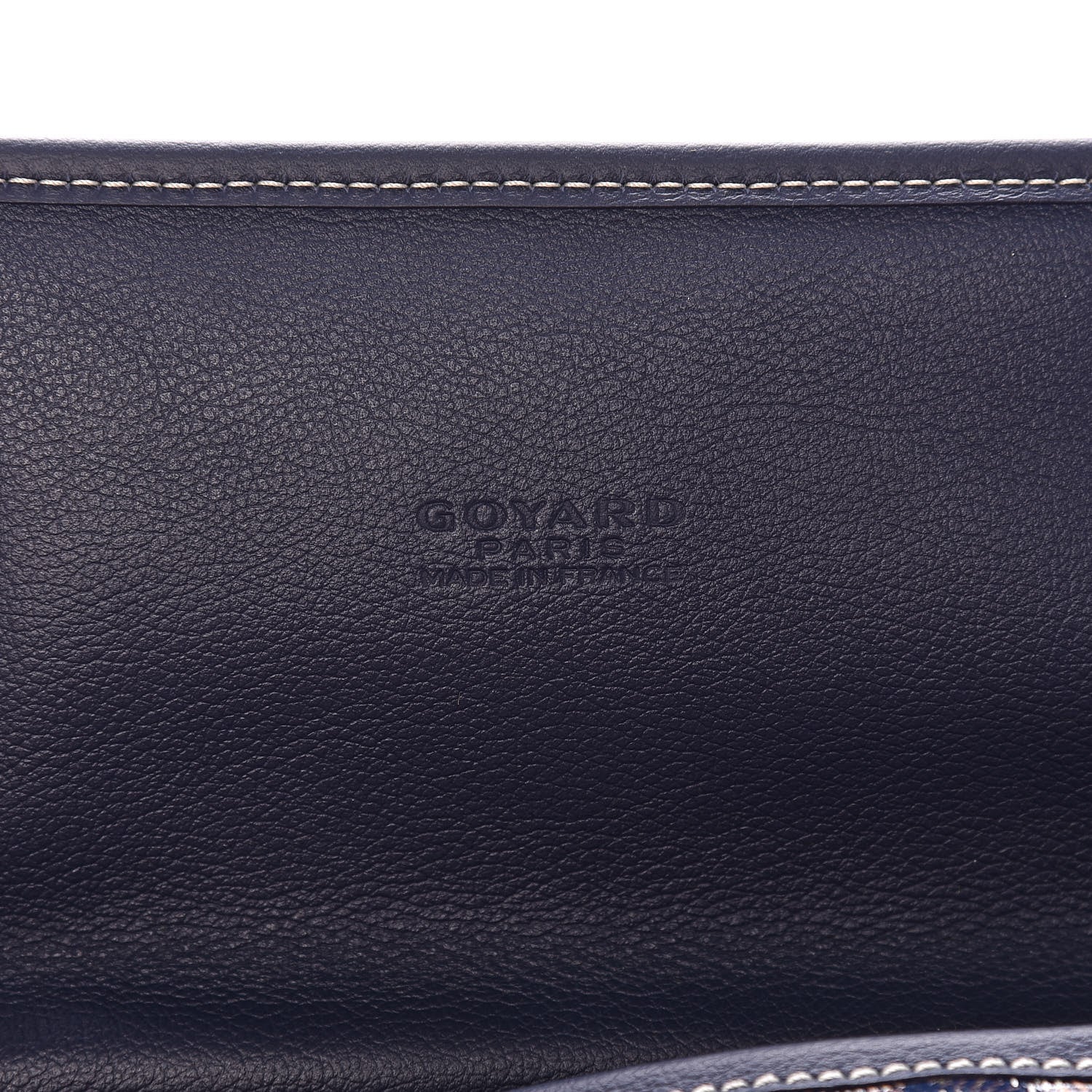 Goyard Goyardine Saint Leger Soft Briefcase Backpack Navy 7 of 9