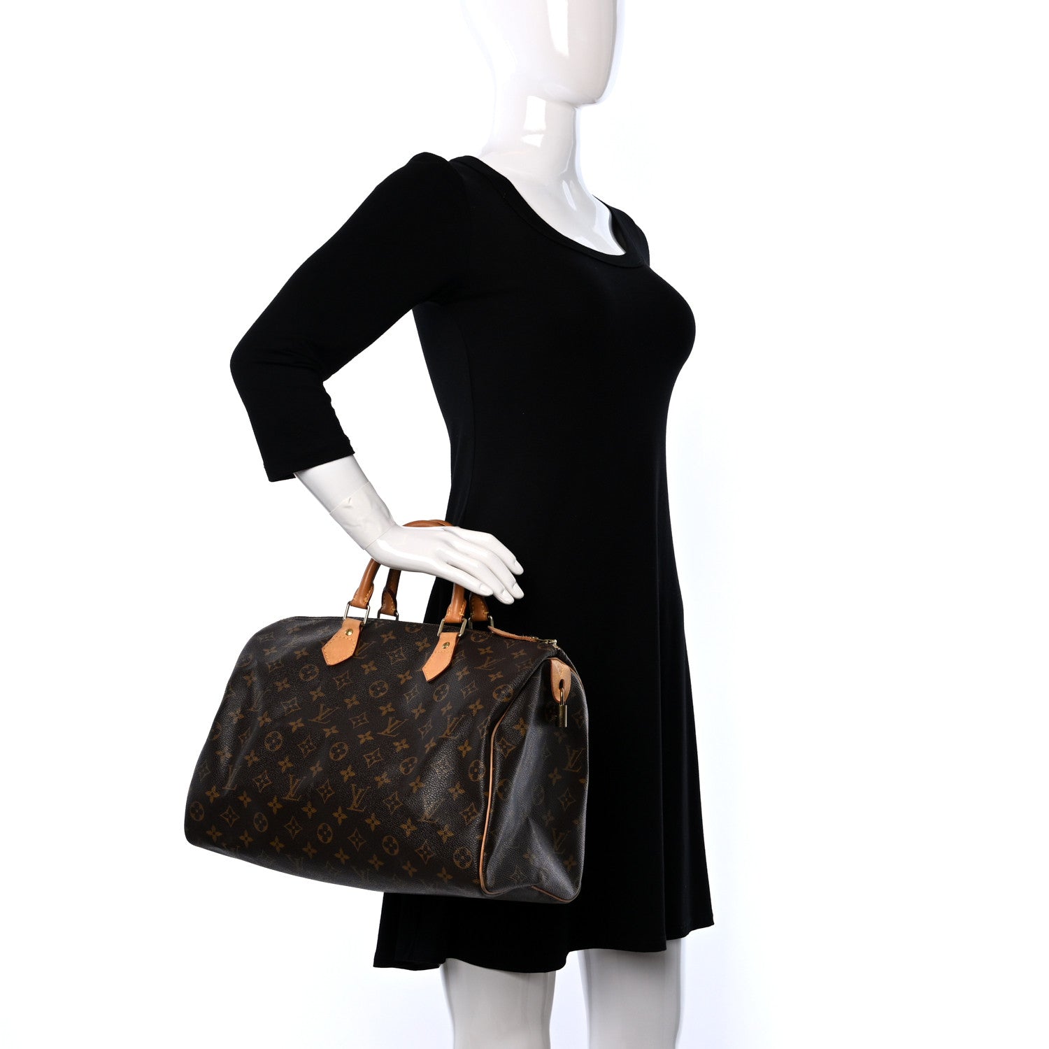 Louis Vuitton Monogram Speedy 35 2 of 12