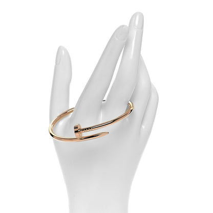 Cartier 18K Pink Gold Juste Un Clou Bracelet 18 2 of 6