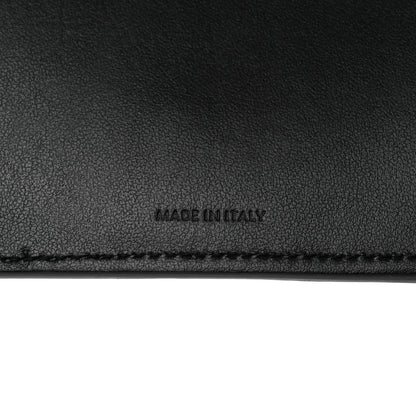 Celine Grained Calfskin Medium Multifunction Strap Wallet Black 4 of 8