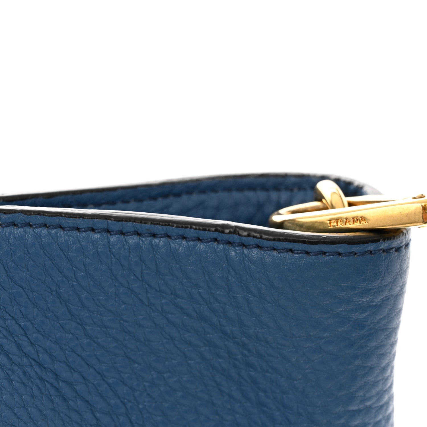 Prada Vitello Daino Shopping Tote Inchiostro 12 of 14