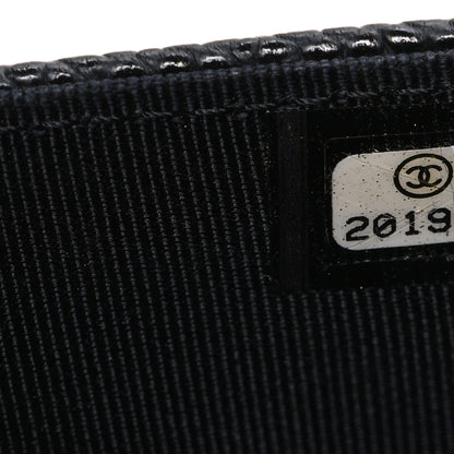 Chanel Caviar Quilted Wallet on Chain WOC Black 8 of 11
