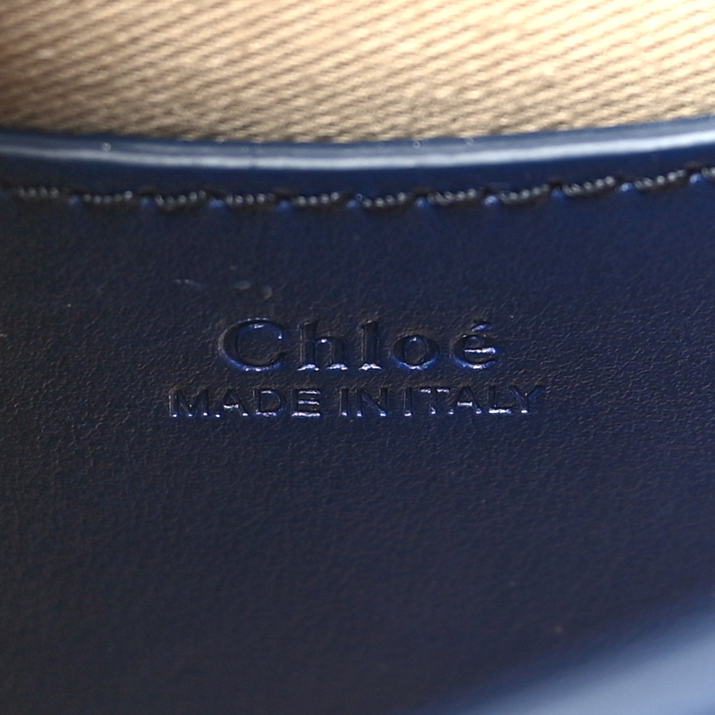 Calfskin Small Tess Bag Smoky Blue