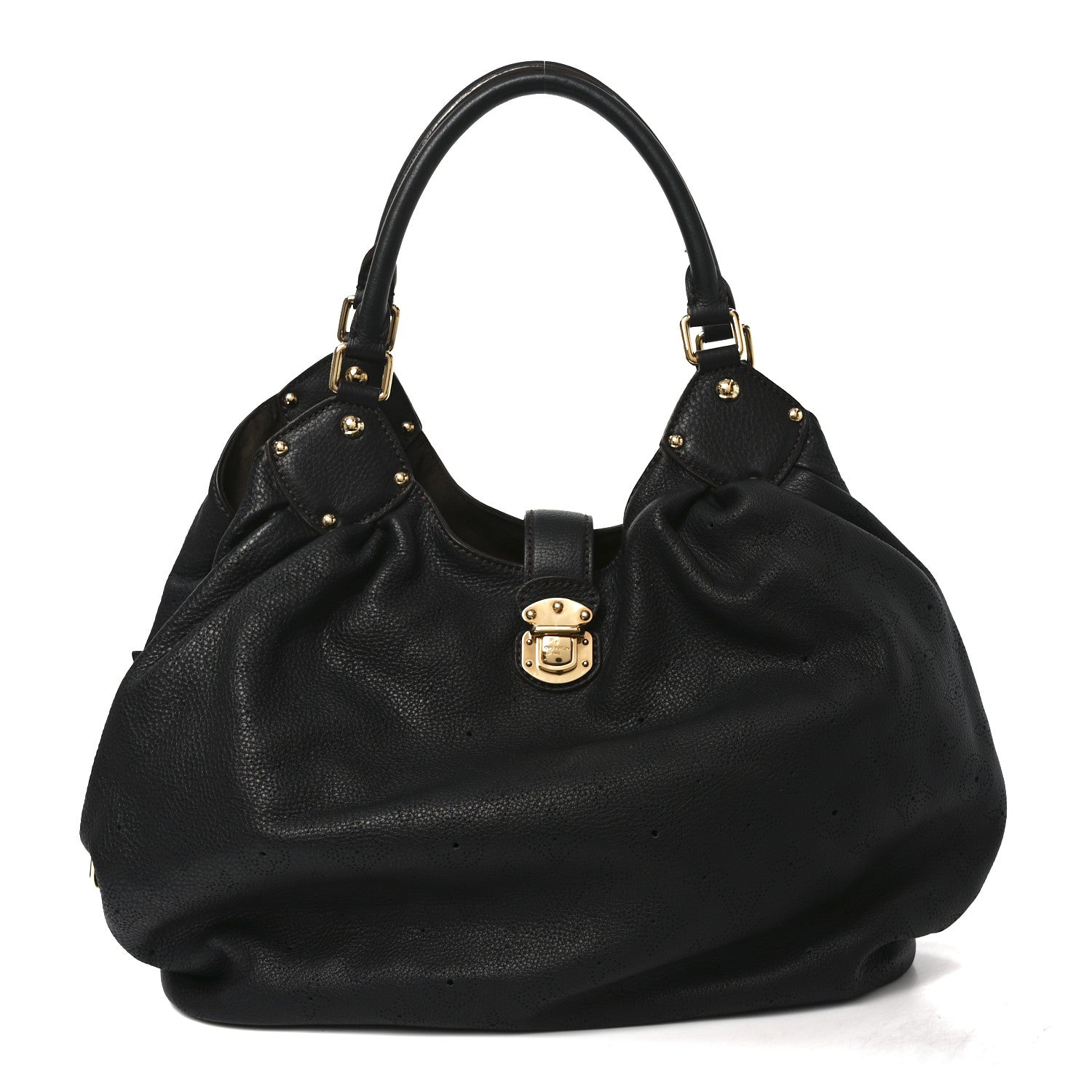 Louis Vuitton Mahina L Chocolate 1 of 9