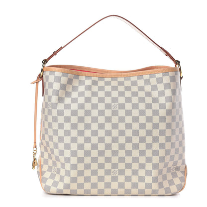 Louis Vuitton Damier Azur Delightful MM Pink 1 of 12