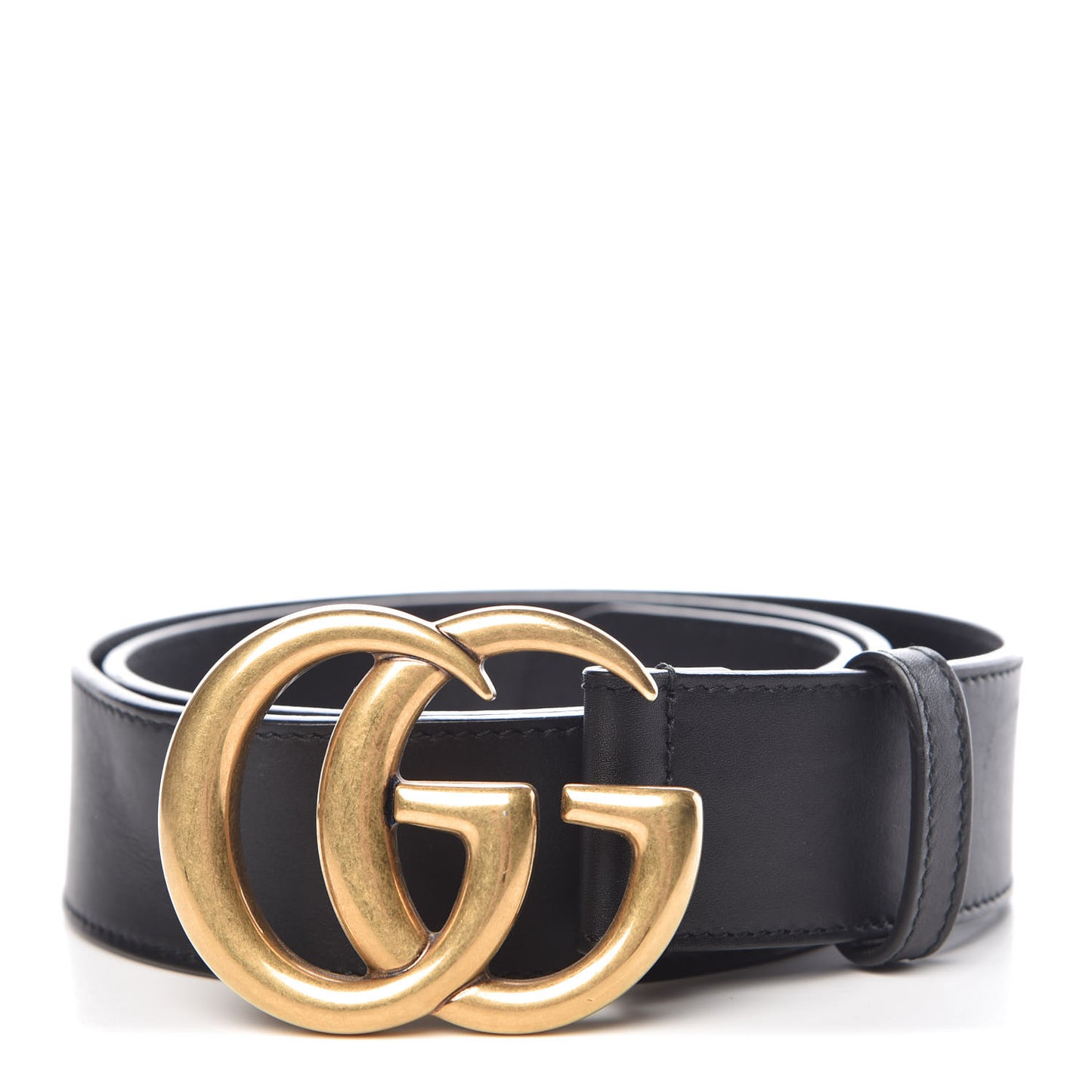 Calfskin Double G 40mm Belt 85 34 Black