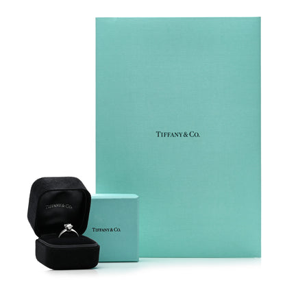 Tiffany Platinum Diamond 1.20ct Novo Cushion Cut Engagement Ring 52 6 5 of 5