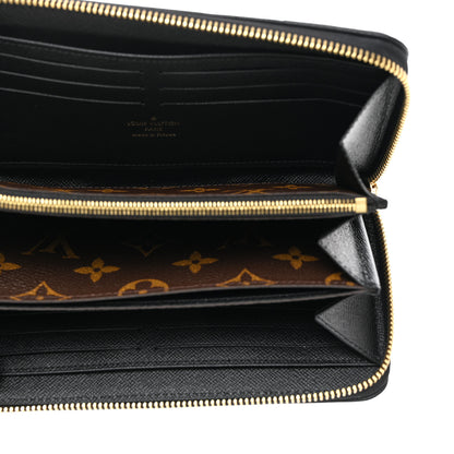 Louis Vuitton Monogram Zippy Retiro Wallet Black 5 of 8