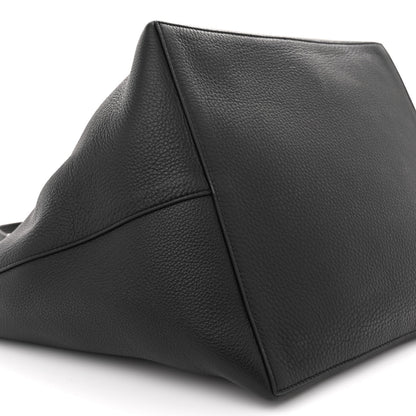The Row Grained Calfskin Park Tote Three Black 10 of 13