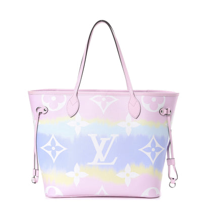 Louis Vuitton Monogram Escale Neverfull MM Pastel 2 of 10