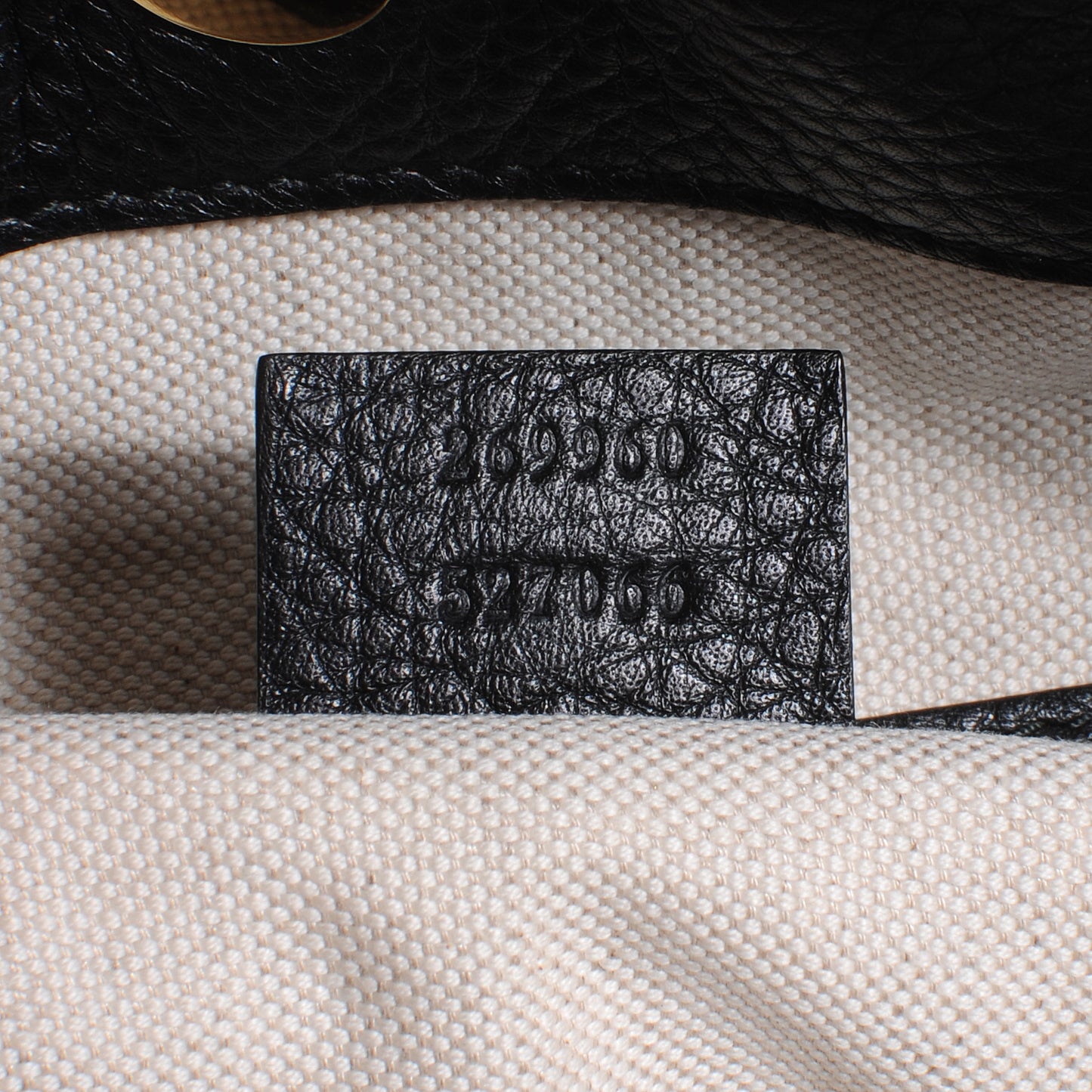 Leather Large Ride Shoulder Bag Black