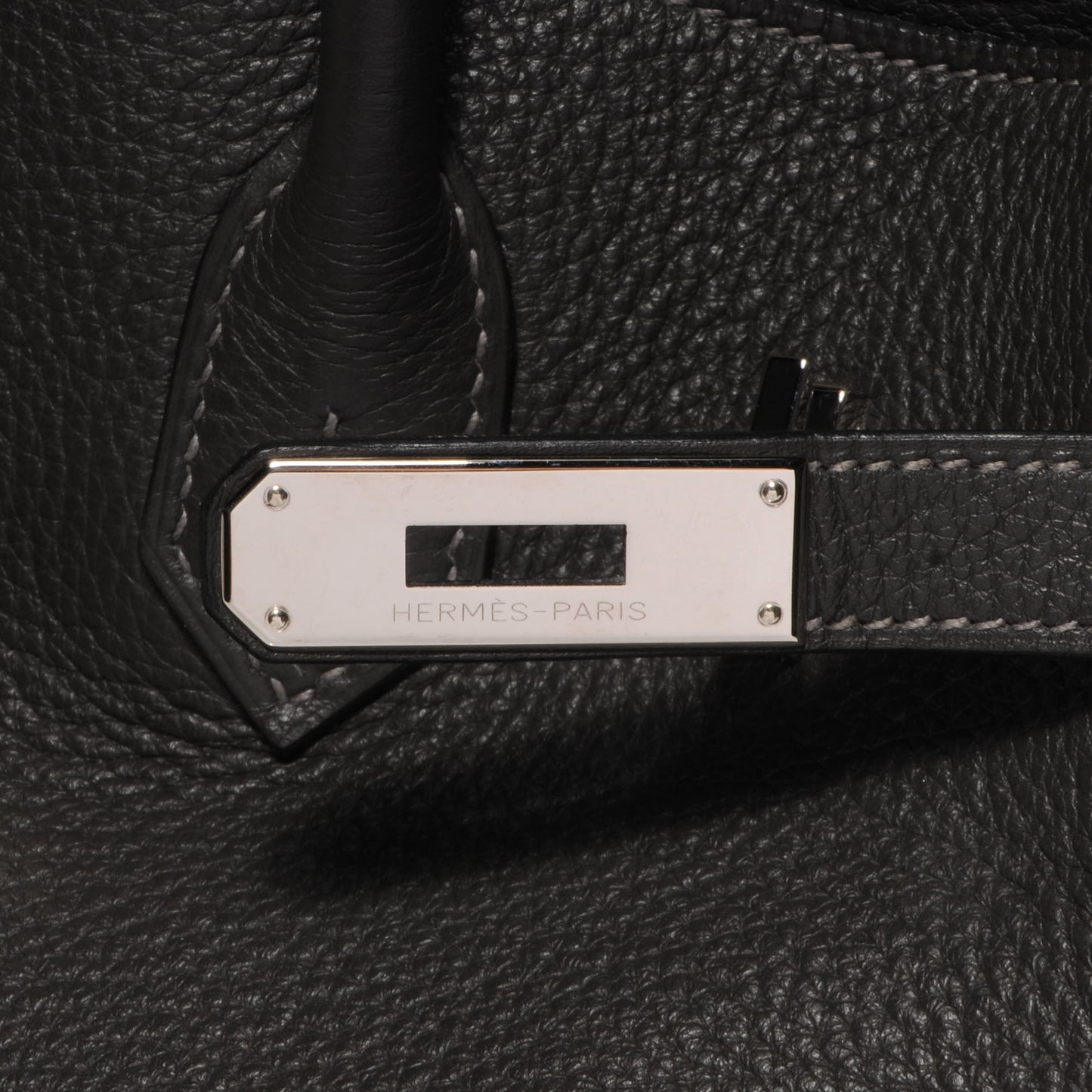 Taurillon Clemence Birkin 35 Graphite