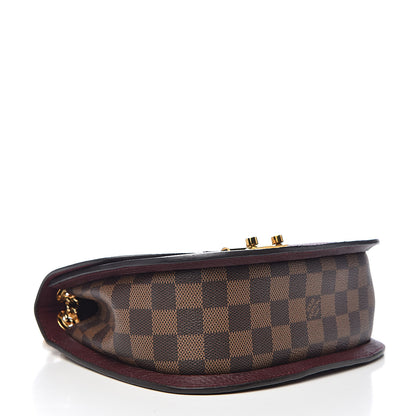 Louis Vuitton Damier Ebene Cuir Taurillon Wight Bordeaux 4 of 10