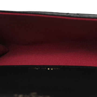 Chanel Lambskin Quilted Chanel 19 Flap Card Holder Black 5 of 9