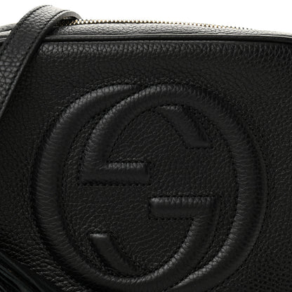Gucci Pebbled Calfskin Small Soho Disco Bag Black 8 of 10