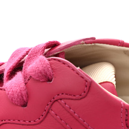 Gucci Calfskin Logo Womens Rhyton Sneakers 35 Box Pink 11 of 11