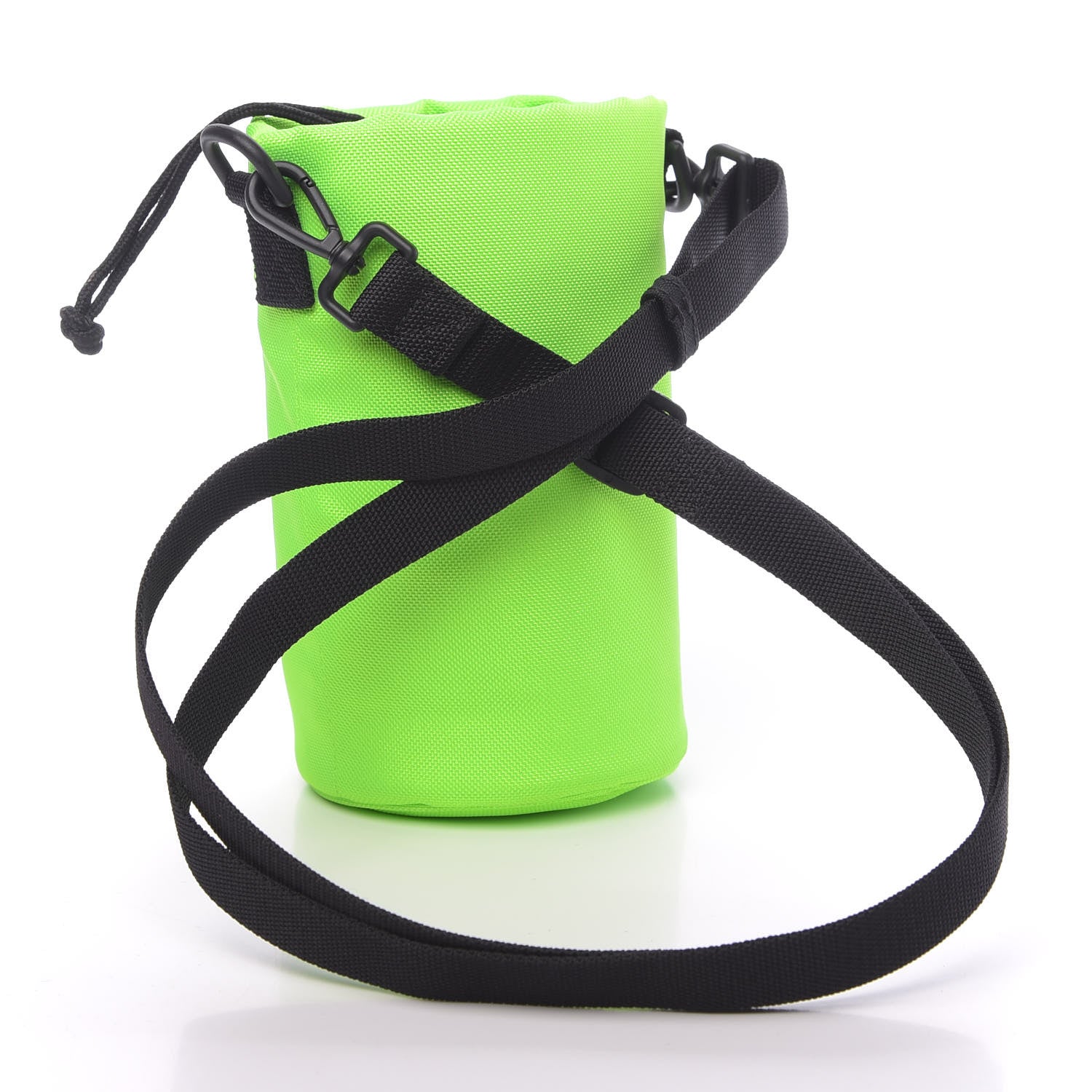 Balenciaga Sustainable Casual Nylon Sharp Weekend Bottle Holder Light Fluo Green 3 of 9