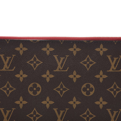 Louis Vuitton Monogram Neverfull MM GM Pochette Cherry 10 of 10