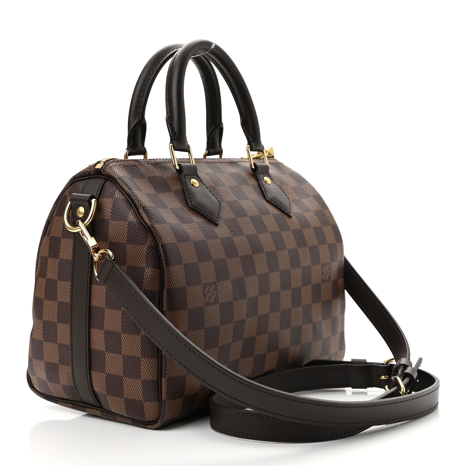 Louis Vuitton Damier Ebene Speedy Bandouliere 25 3 of 9