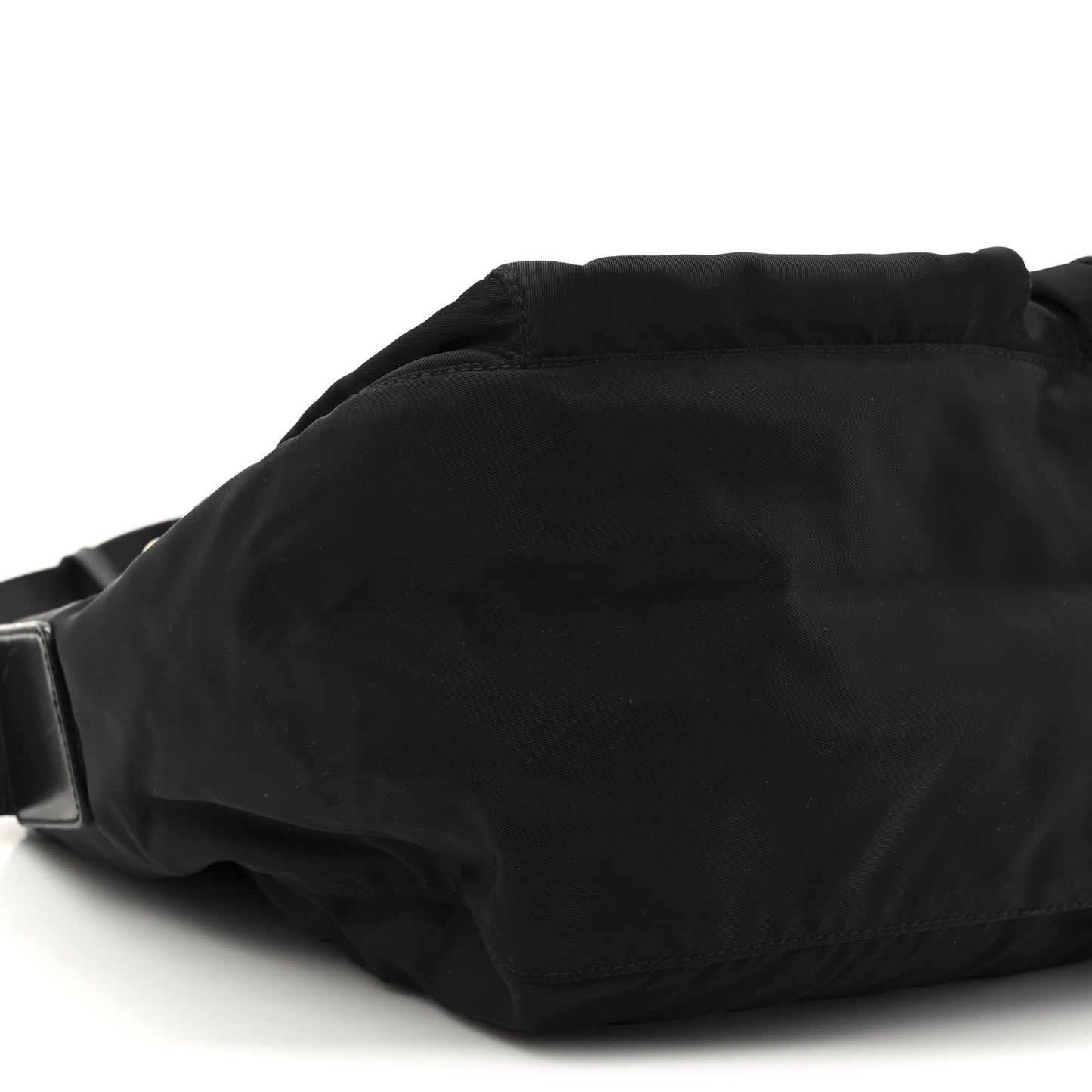 Nylon Vela Sport Messenger Bag Black
