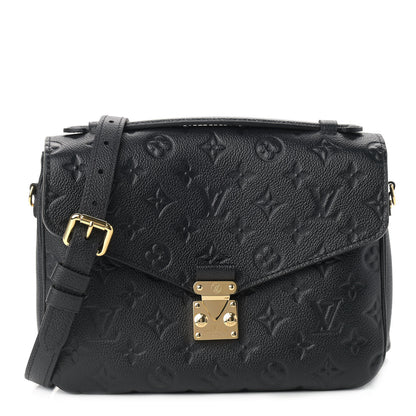 Louis Vuitton Empreinte Pochette Metis Black 1 of 9