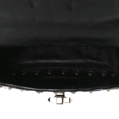 Valentino Garavani Nappa Micro Rockstud Spike Shoulder Bag Black 5 of 10
