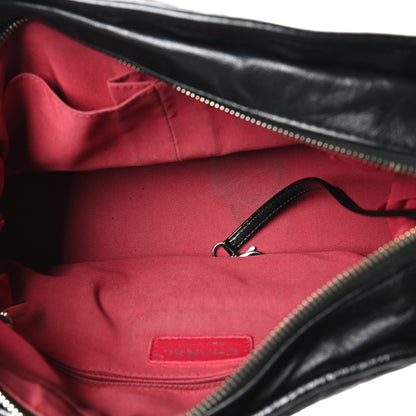 Chanel Aged Calfskin Quilted Medium Gabrielle Hobo Black 5 of 11
