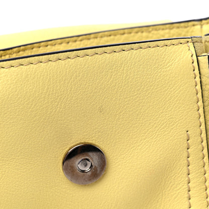 Chloe Suede Calfskin Mini Faye Backpack Lemonade 11 of 12