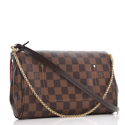 Louis Vuitton Damier Ebene Favorite MM 3 of 7