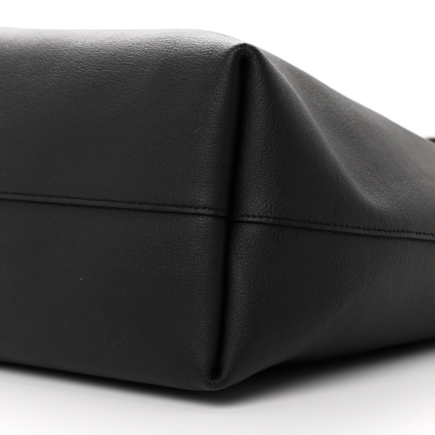 Saint Laurent Calfskin Large Shopping Tote Black 12 of 12