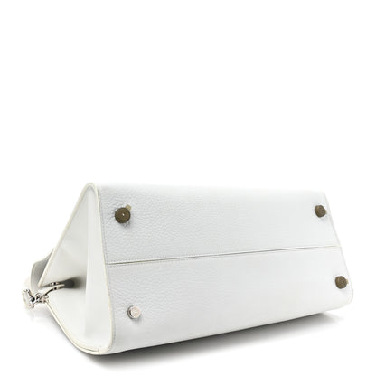 Christian Dior Bullcalf Medium Diorever Flap White 4 of 15