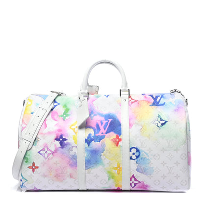 Louis Vuitton Monogram Watercolor Keepall Bandouliere 50 Multicolor 1 of 4