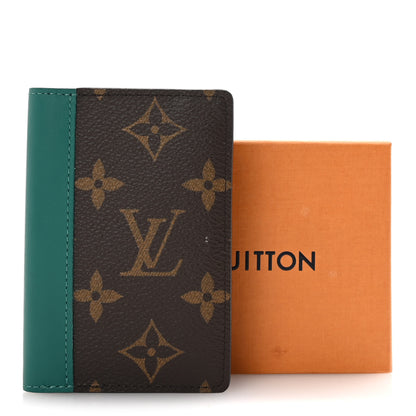 Louis Vuitton Monogram Macassar Pocket Organizer NM Borneo Green 7 of 7