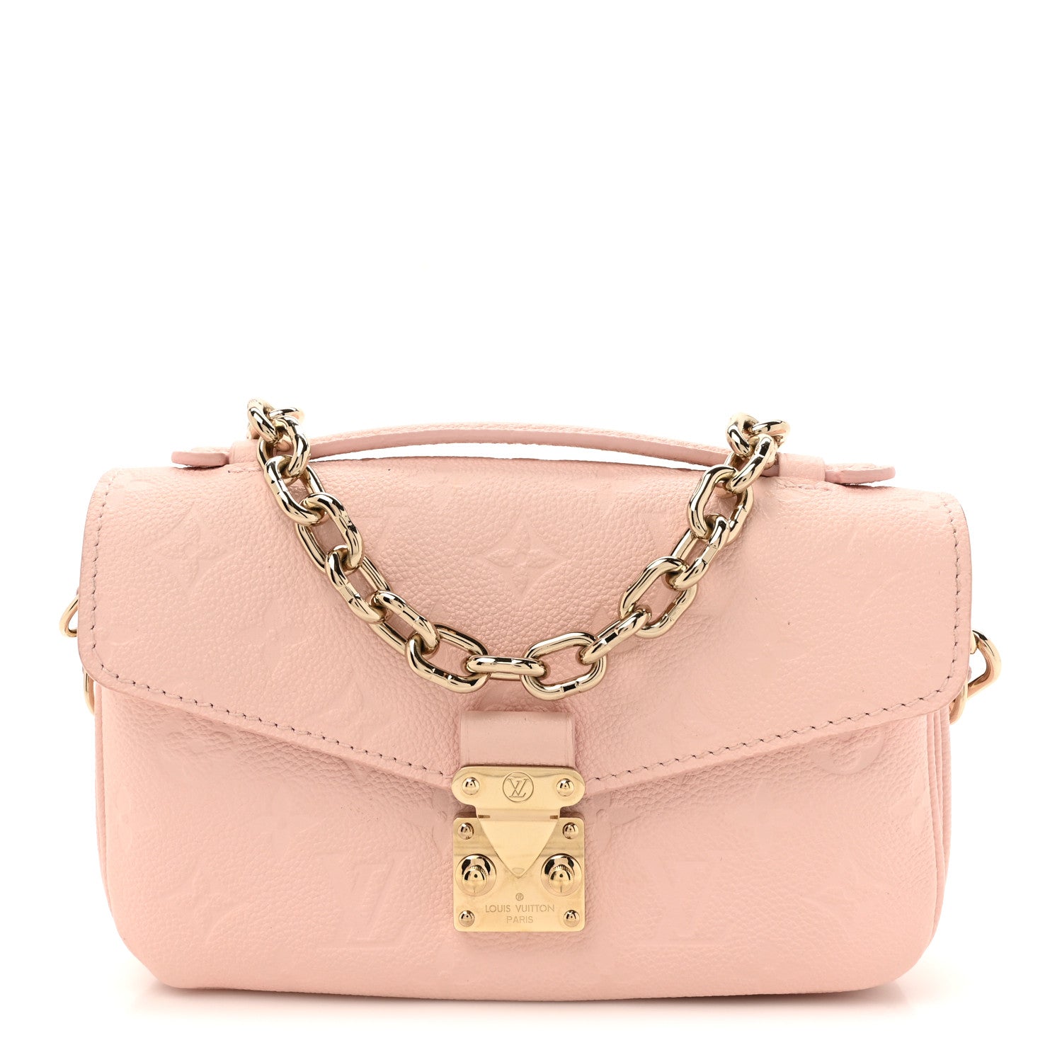 Louis Vuitton Empreinte Pochette Metis East West Pink Opale 1 of 11