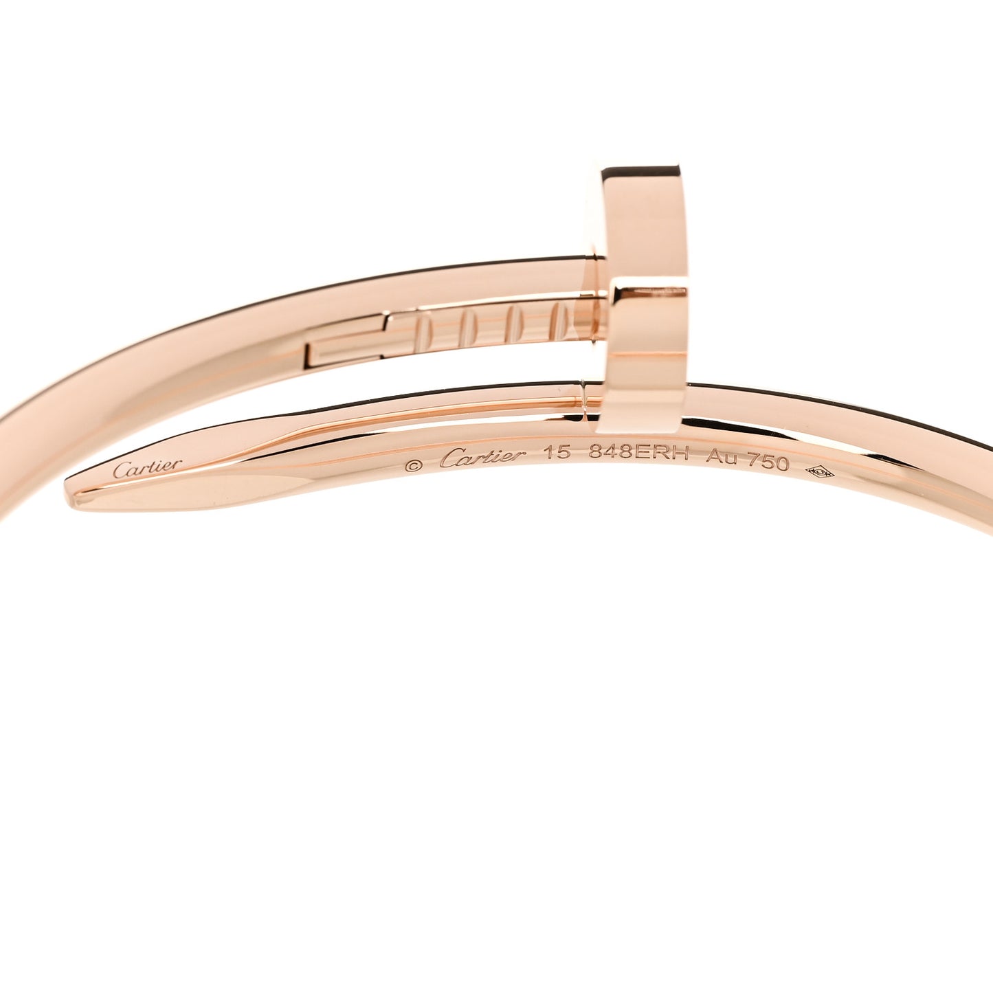 18K Pink Gold Juste Un Clou Bracelet 16