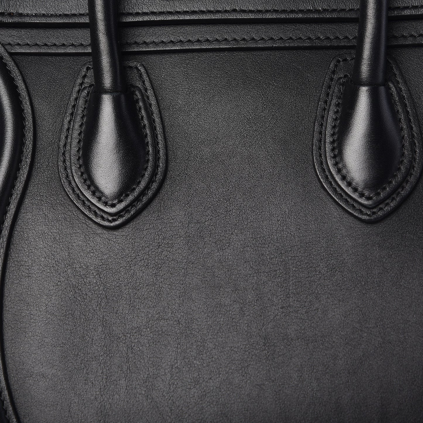 Smooth Calfskin Nano Luggage Black