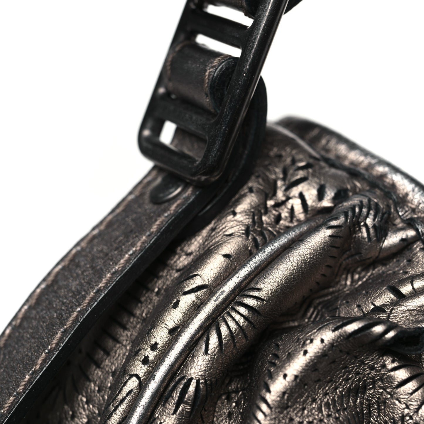 Lace Leather Avondale Hobo Metallic