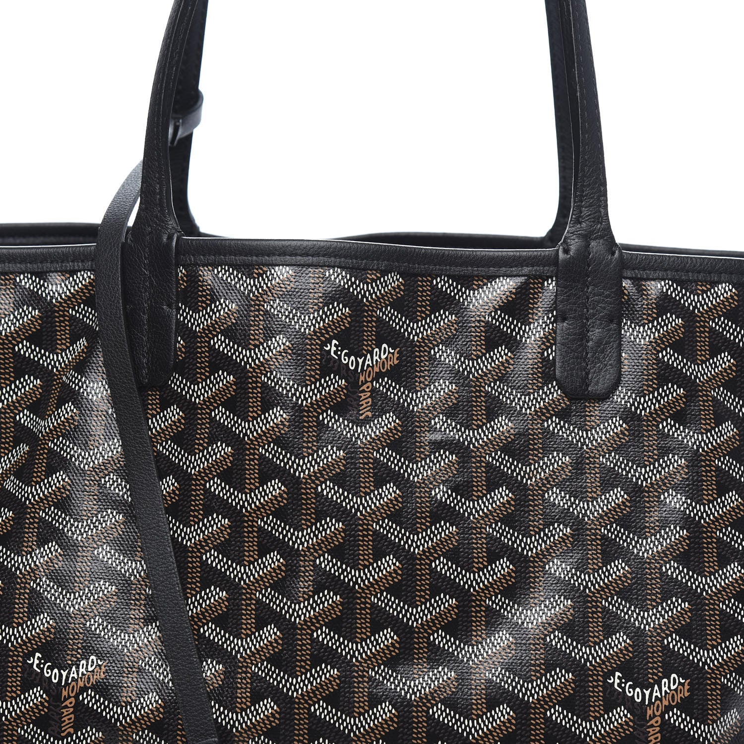 Goyard Goyardine Reversible Anjou PM Black 12 of 12