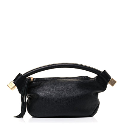 Chanel Grained Calfskin Tassel Hobo Black 1 of 4