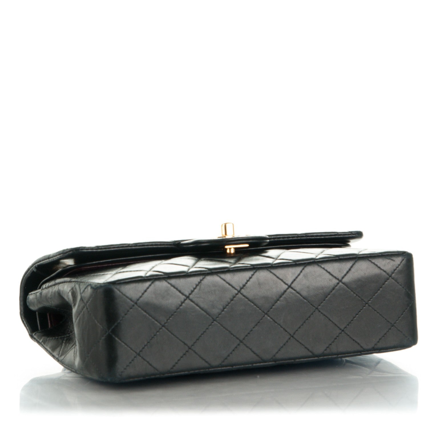 Chanel Lambskin Quilted Small Double Flap Black 5 of 9