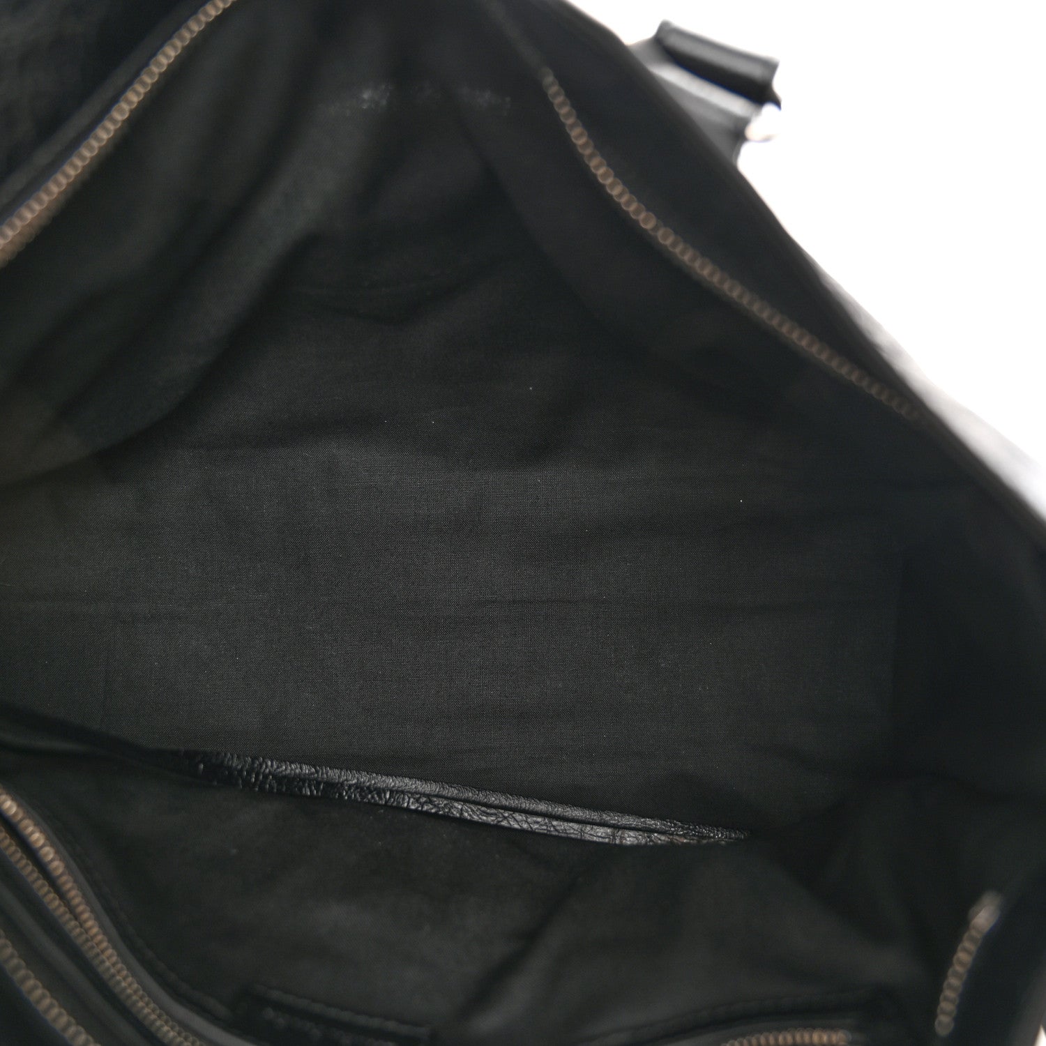 Balenciaga Agneau Arena Silver Hardware Medium Le City Black 5 of 9