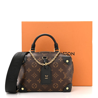 Louis Vuitton Monogram Petite Malle Souple Black 10 of 10
