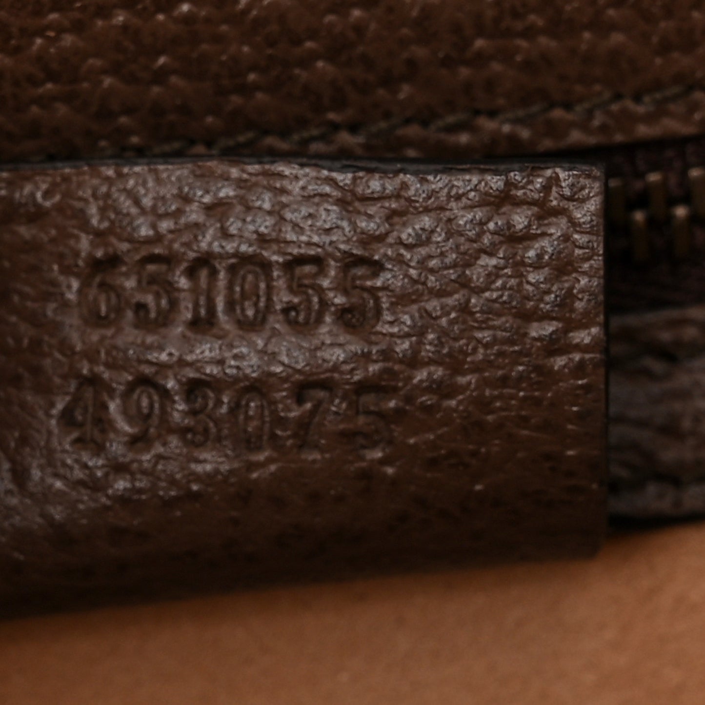 GG Supreme Monogram Textured Dollar Calfskin Web Small Ophidia Padlock Top Handle Bag Beige Ebony New Acero