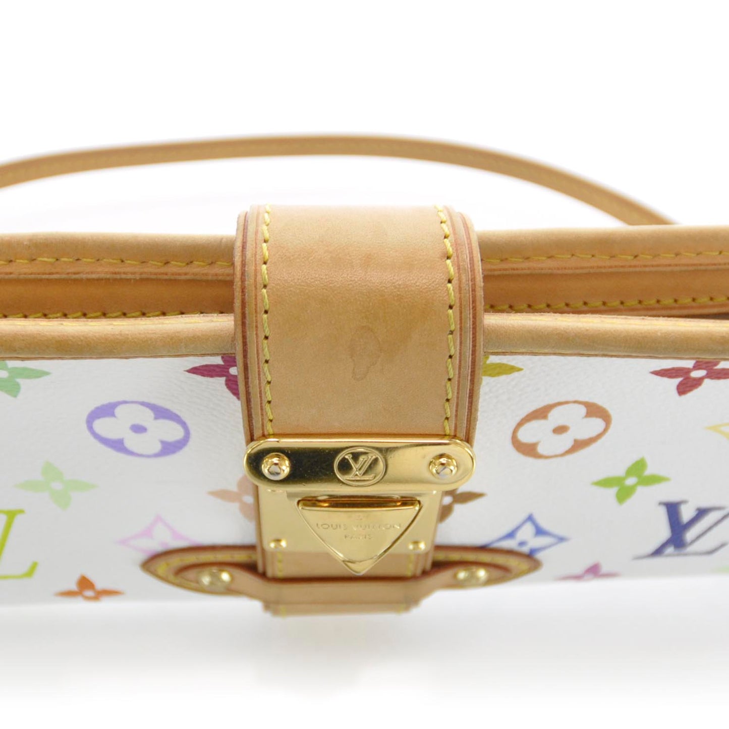 Monogram Multicolor Shirley White