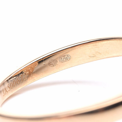 Van Cleef & Arpels 18K Yellow Gold Diamond Small Frivole Pave Ring 55 7.25 8 of 18