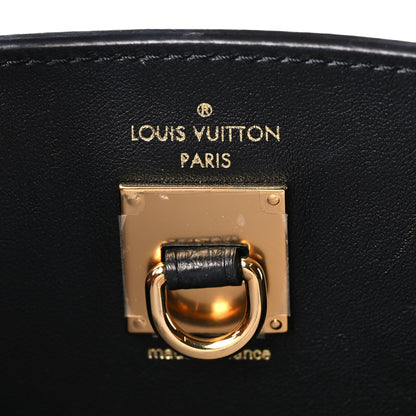 Louis Vuitton Calfskin City Steamer EW Black Gold 6 of 8