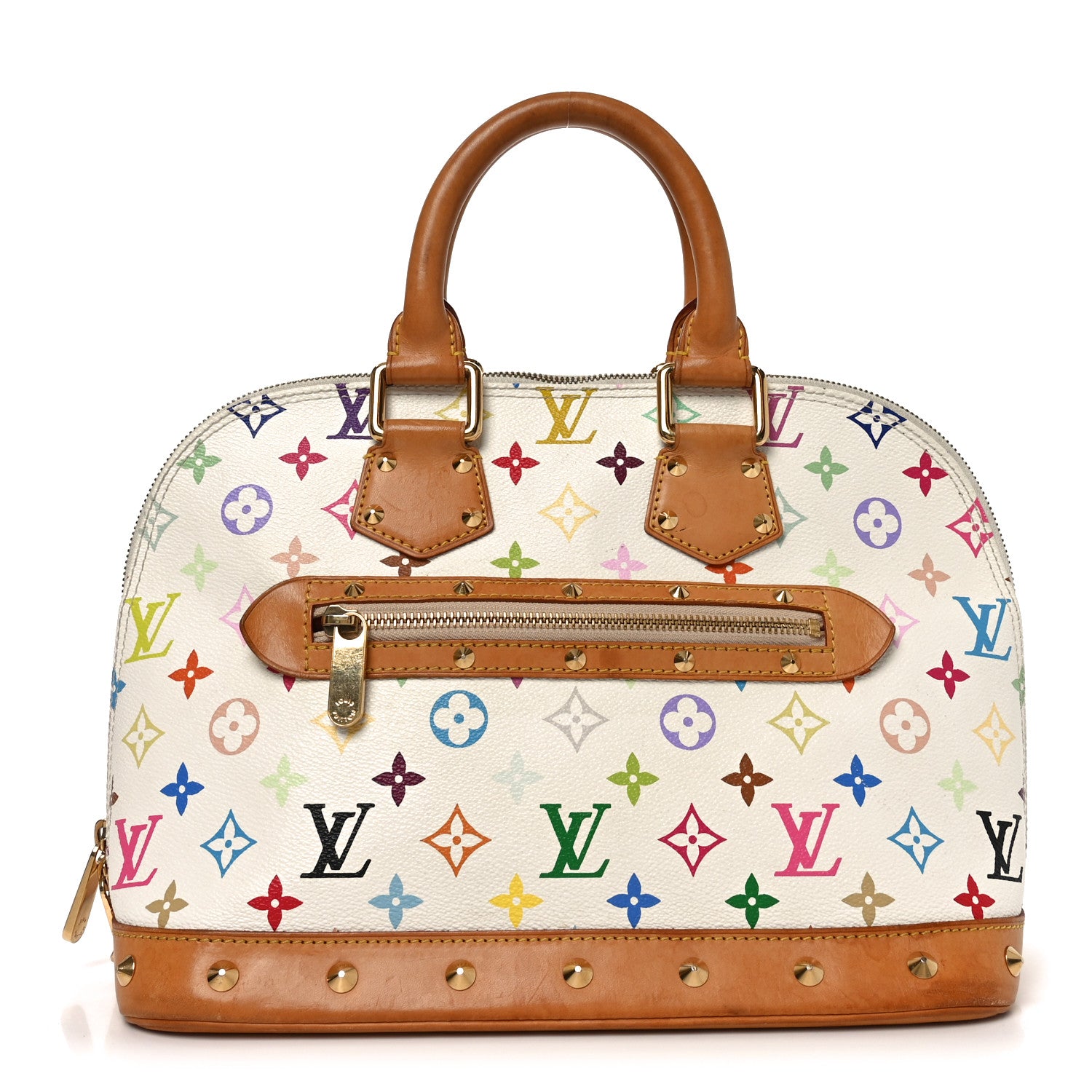 Louis Vuitton Monogram Multicolor Alma White 1 of 9