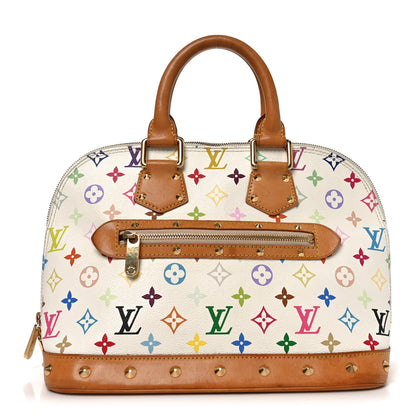Louis Vuitton Monogram Multicolor Alma White 1 of 9